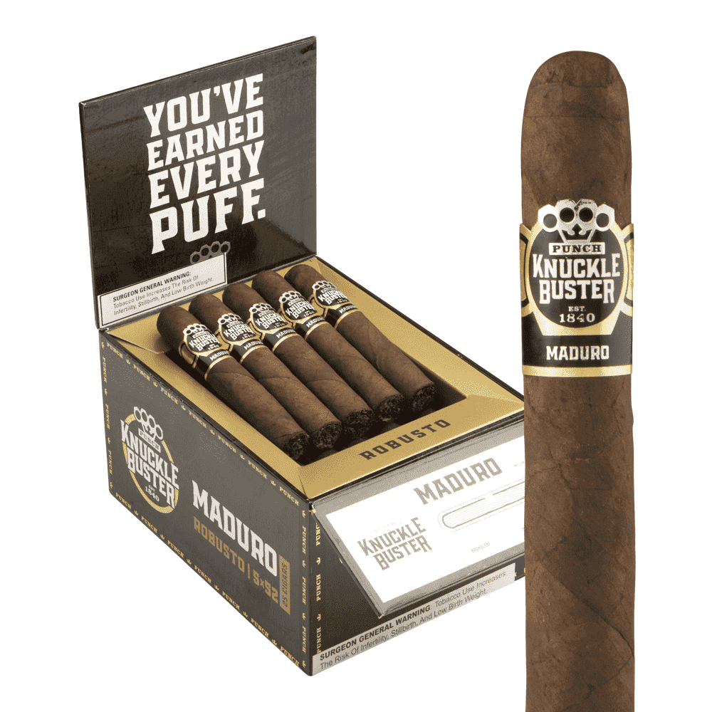Punch Knuckle Buster Maduro Robusto Maduro Wholesale Cigars Santa